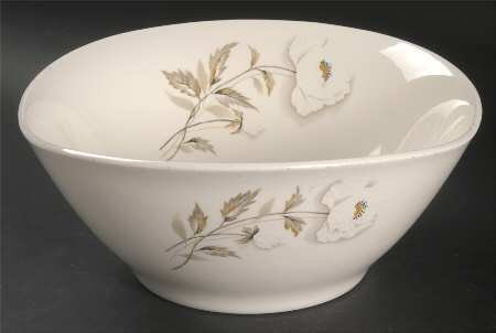 Alaskan Poppy 9" Salad Serving Bowl