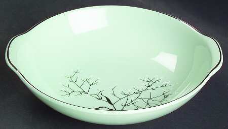 Baby's Breath Lugged Soup Bowl