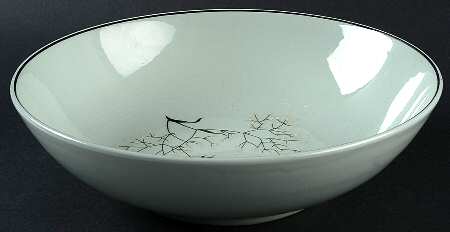 Baby's Breath 9" Round Vegetable Bowl