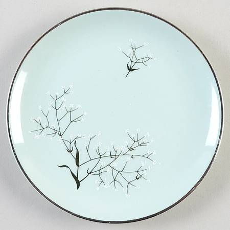 Baby's Breath Bread & Butter Plate