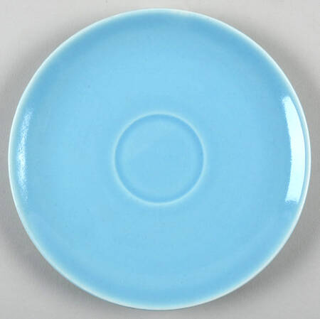 Ballerina Periwinkle Blue Saucer