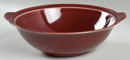Ballerina Burgundy Round Vegetable No Lid