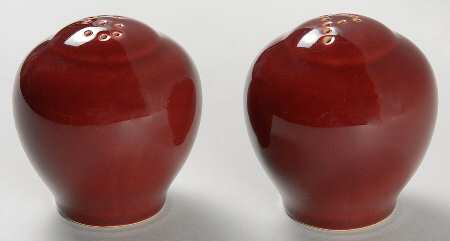 Ballerina Burgundy Salt & Pepper Set