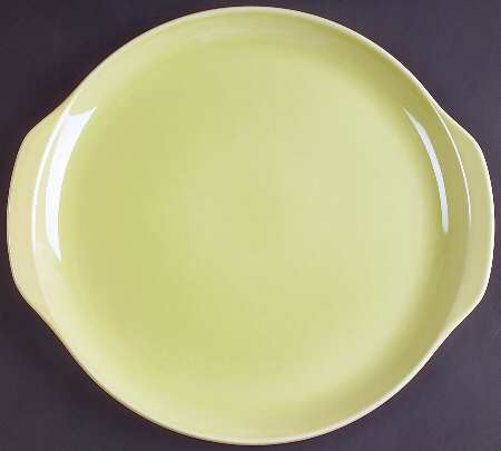 Ballerina Chartreuse 13" Chop Plate (Round Platter)