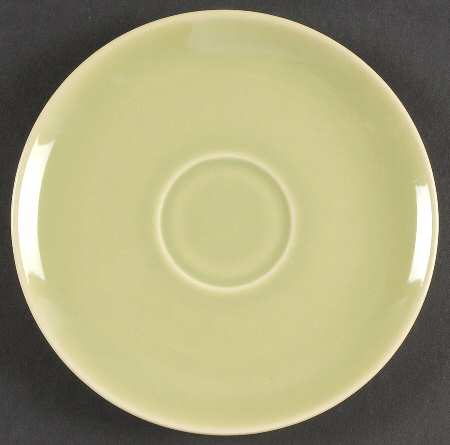 Ballerina Chartreuse Saucer by Universal