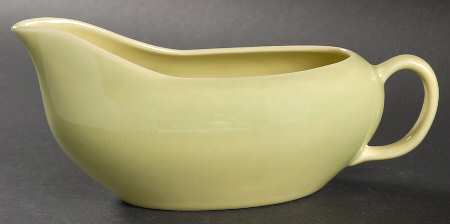 Ballerina Chartreuse Gravy Boat