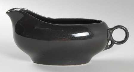 Ballerina Dark Gray Gravy Boat