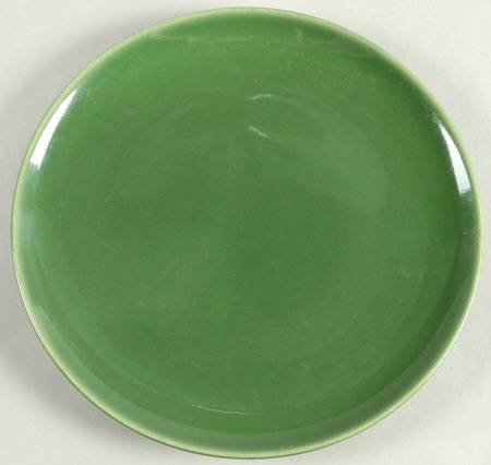 Ballerina Forest Green Salad Plate