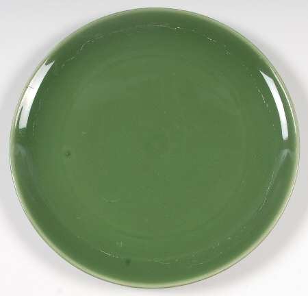 Ballerina Forest Green Luncheon Plate