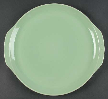 Ballerina Jade Green 13" Chop Plate (Round Platter)