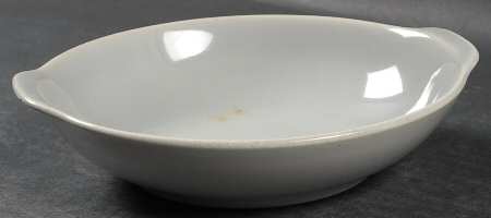 Ballerina Dove Gray Lugged Soup Bowl