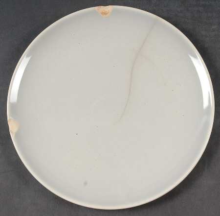 Ballerina Dove Gray Luncheon Plate