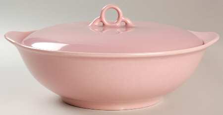 Ballerina Pink Round Covered Vegetable