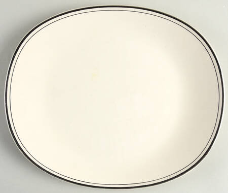 Ballerina Platinum 11" Oval Serving Platter