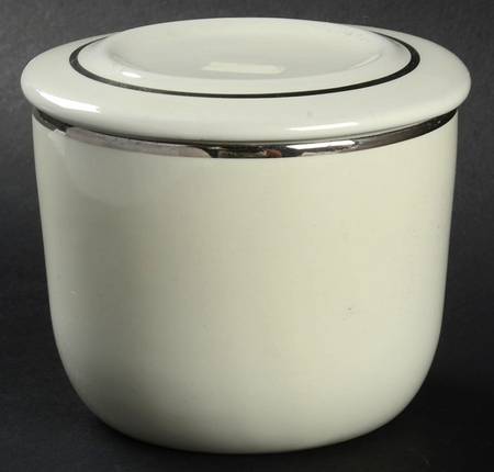 Ballerina Platinum Sugar Bowl & Lid