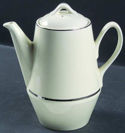 Ballerina Platinum Coffee Pot & Lid