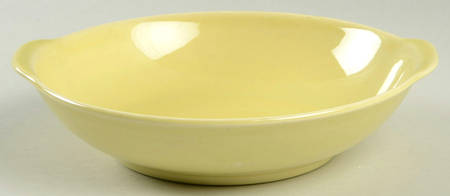 Ballerina Jonquil Yellow Lugged Soup Bowl