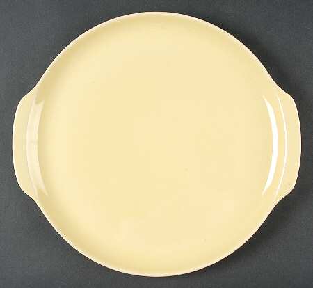 Ballerina Jonquil Yellow Handled Cake Plate