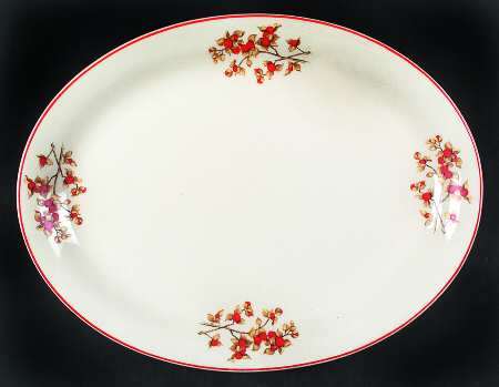 Bitter Sweet 13" Oval Serving Platter