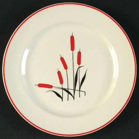 Cattail (Camwood) Bread & Butter Plate by Universal
