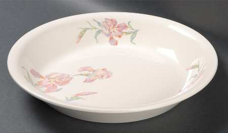 Iris Pie Serving Plate