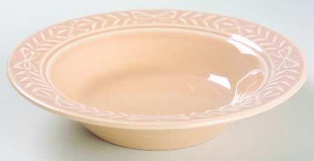 Laurella Coral Rim Fruit/Dessert (Sauce) Bowl