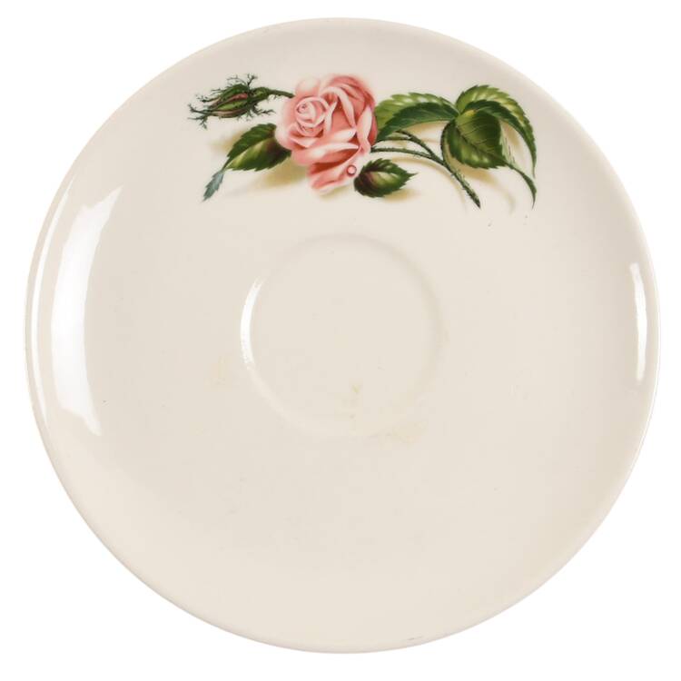 Moss Rose (No Trim) Saucer by Universal