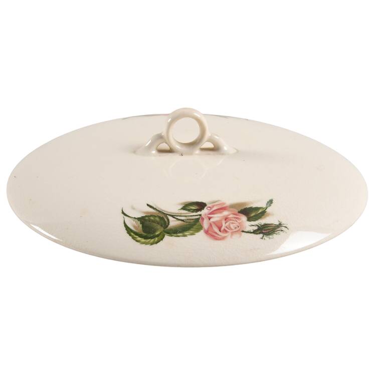 Moss Rose (No Trim) Lid for Round Vegetable by Universal