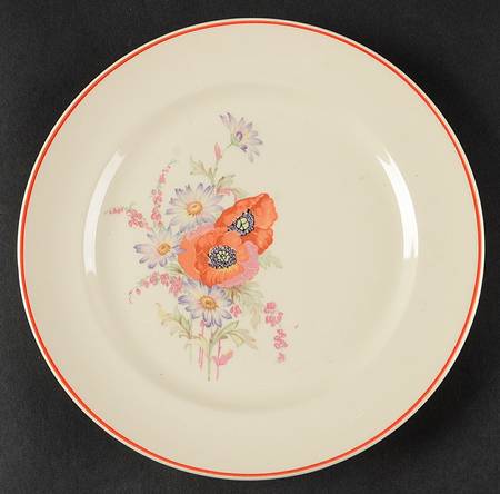 Poppy Salad Plate