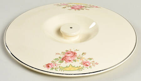 Rambler Rose Lid for Round Vegetable