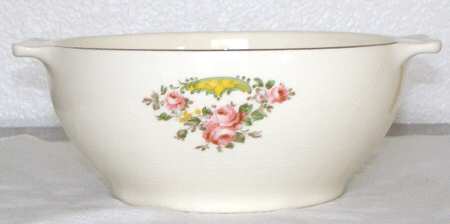 Rambler Rose 2.25 Qt Round Casserole No Lid