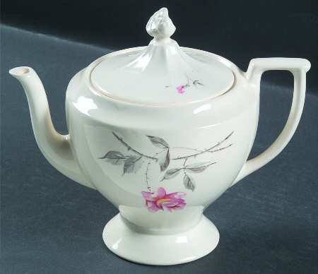 Rosette Teapot & Lid by Universal