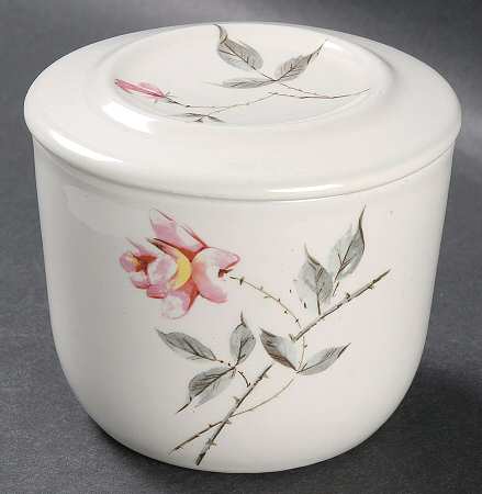 Rosette Small Refrigerator Jar & Lid