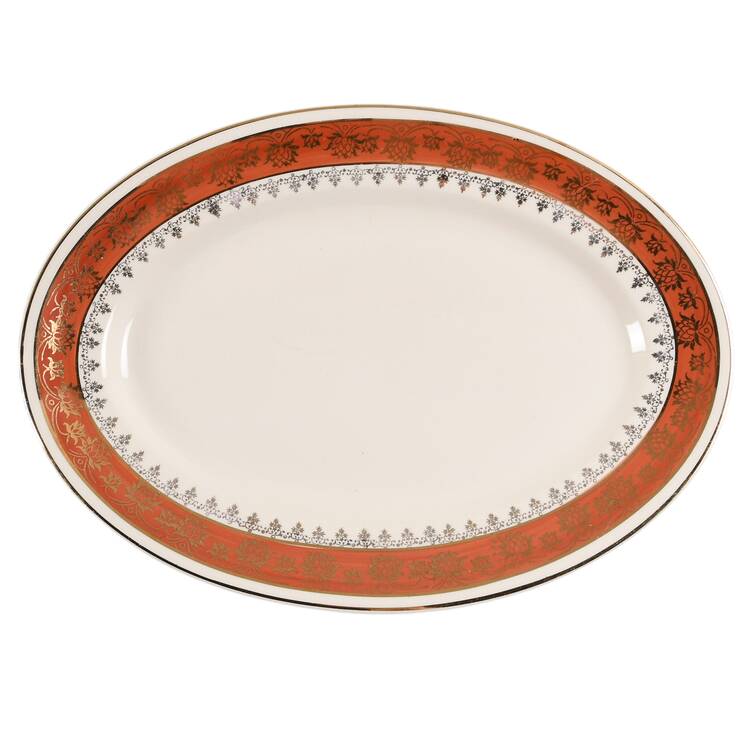 B56cas 12" Oval Serving Platter