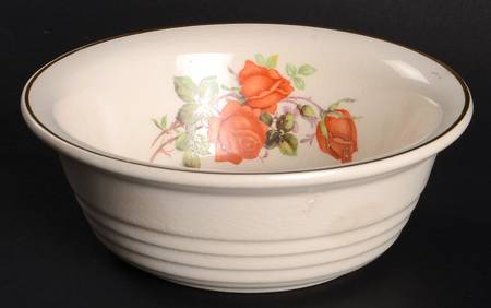 American Beauty Rose 5" Pudding Bowl