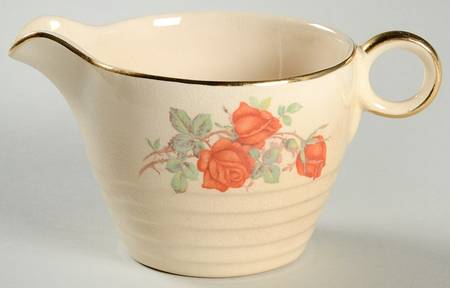 American Beauty Rose Creamer