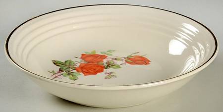 American Beauty Rose Fruit/Dessert (Sauce) Bowl