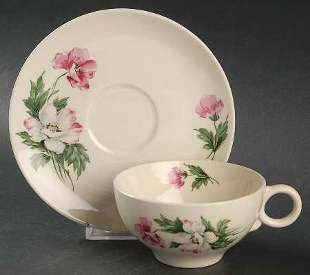 UNI64 Flat Cup & Saucer Set by Universal