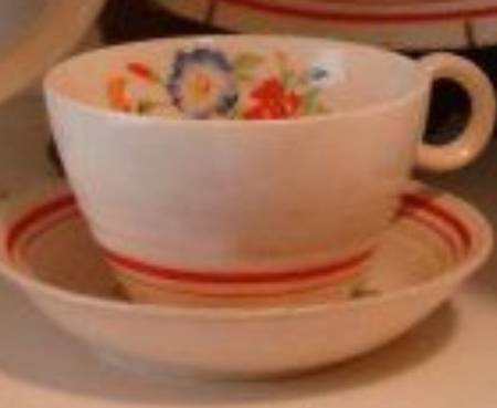 UNI65 Flat Cup & Saucer Set