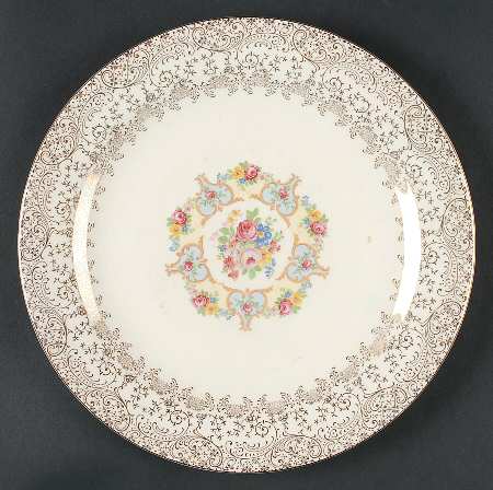 Liberty Gold 11" Chop Plate (Round Platter)