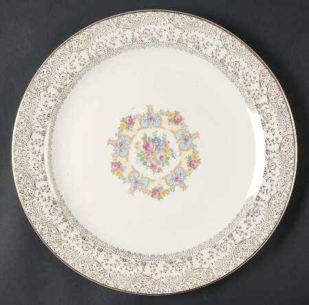 Liberty Gold 12" Chop Plate (Round Platter)