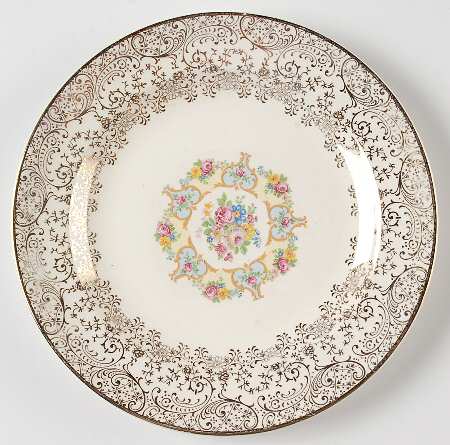 Liberty Gold Salad Plate