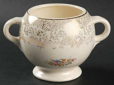 Liberty Gold Sugar Bowl No Lid