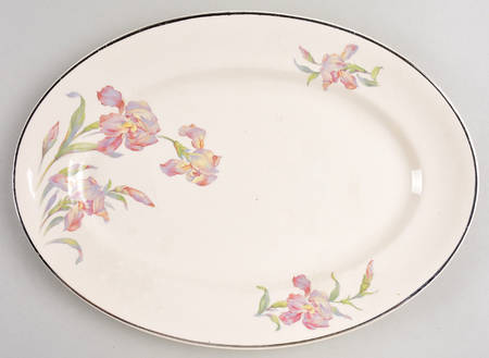 Iris 12" Oval Serving Platter
