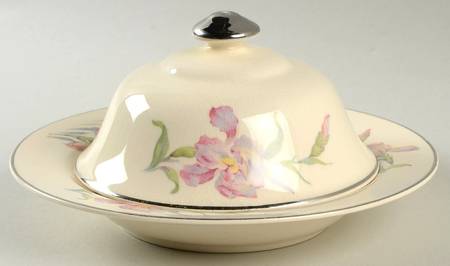 Iris Round Covered Butter