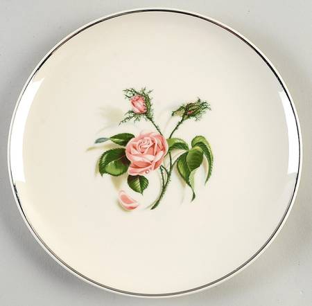 Moss Rose Salad Plate