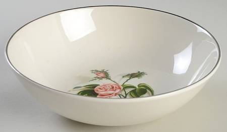 Moss Rose 7" Round Vegetable Bowl