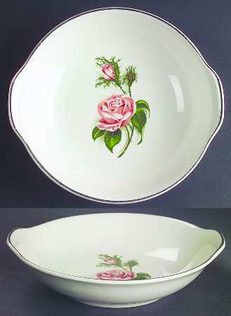 Moss Rose Lugged Cereal Bowl