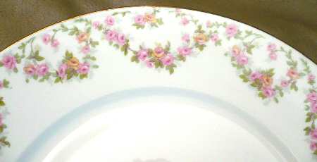 Bridal Rose Dinner Plate