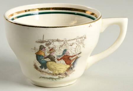 French Opera Reproductions Flat Cup